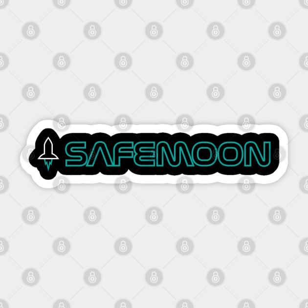 SafeMoon Moon Mission Sticker by stuffbyjlim